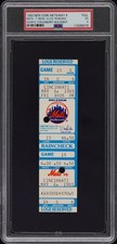 1983 DARYL STRAWBERRY MLB Debut Full Ticket 5/6/83 New York Mets Reds PSA 5 Rare