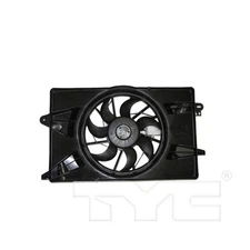 Dual Radiator & Condenser Cooling Fan Assembly for 13-16 Dodge Dart 2.0L/2.4L