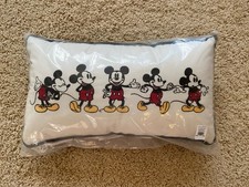 NEW Pottery Barn Kids Disney Mickey Mouse Lumbar Pillow NWT