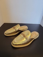 Sam Edelman Kira Bit Mule Sz6 Gold