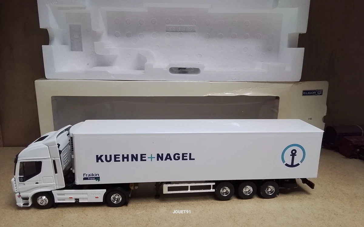 Camion iveco eligor lbs 1/43 - Modélisme