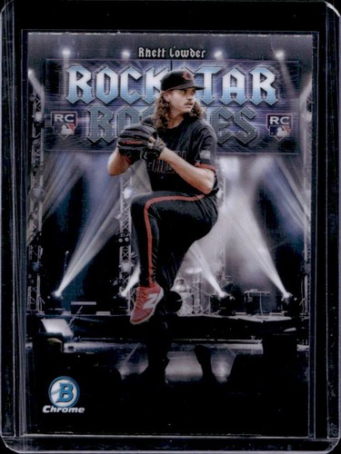 2025 Bowman Rhett Lowder Rockstar Rookie Rookie #RR-4 Reds