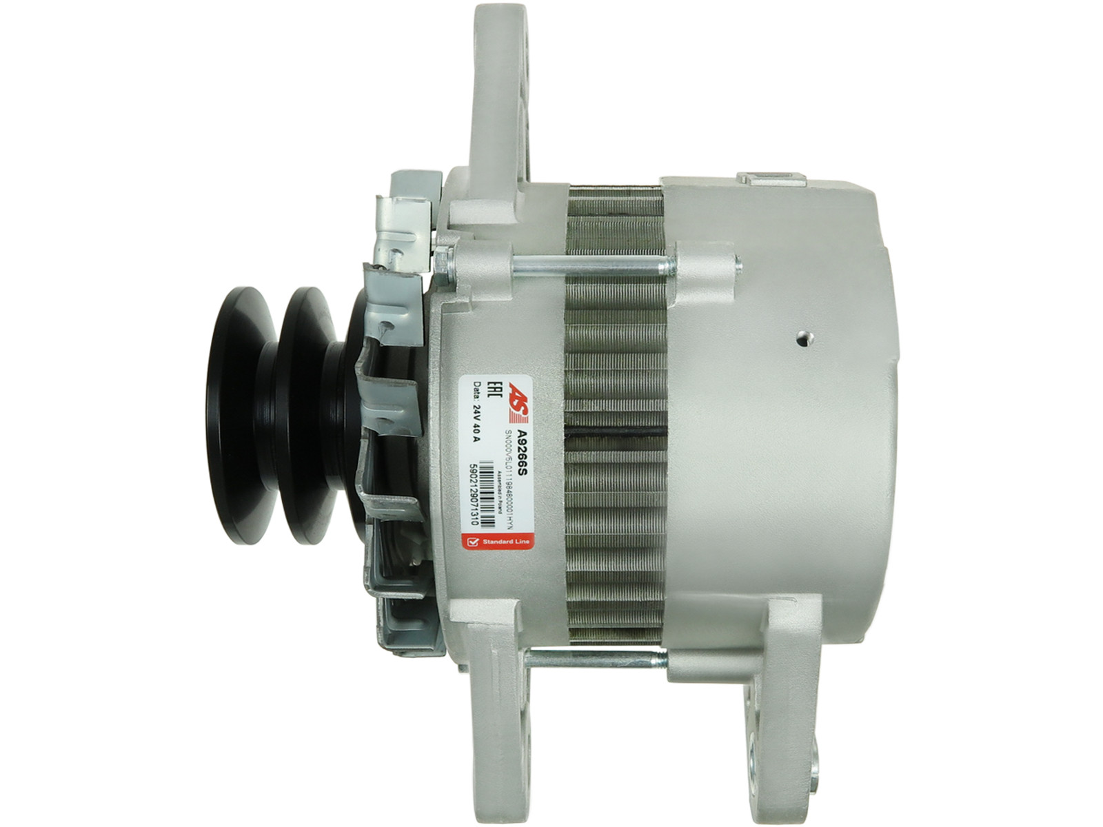 Brand New Alternator 24V 40A w/AP OE 0-35000-0013 L202mm OD47.5mm PL_3605