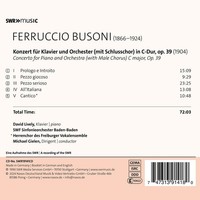 Ferruccio Busoni (1866-1924): Klavierkonzert Op.39 - - (Cd / K)