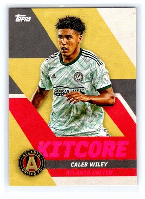 2023 TOPPS MLS KC-7 Caleb Wiley (Atlanta United)