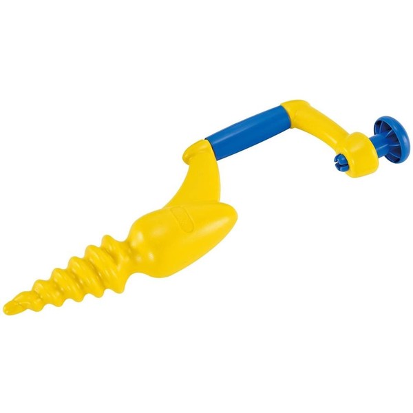 Hape Sandbohrer Gelb Sandspielzeug Strandspielzeug Sandkasten Bohrer Lochbohrer-image