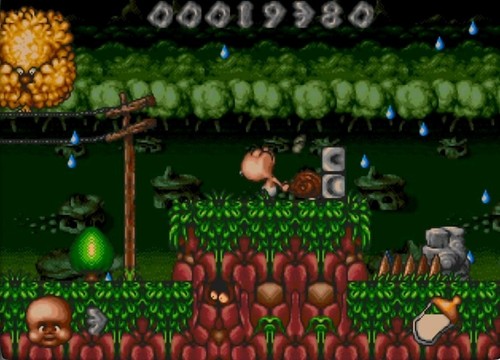Sega Genesis, 1993 Chuck Rock II: Son of Chuck Case and Game - Picture 17 of 17