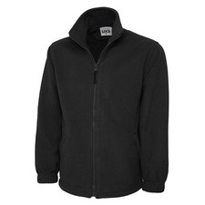 UX5 Uneek Mens Full Zip Micro Fleece Unisex Jacket Work Wear Casual Women XS-4XL