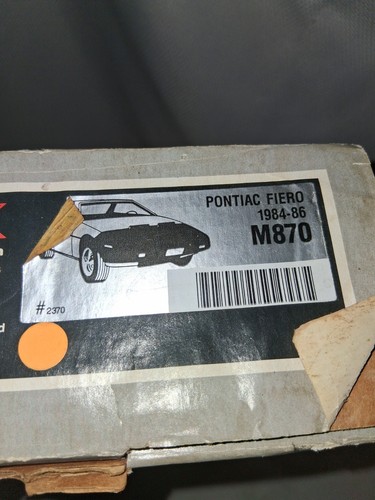 Vintage Covercraft M870 Bra Car Mask 1984 - 1986 Pontiac Fiero - Picture 3 of 4