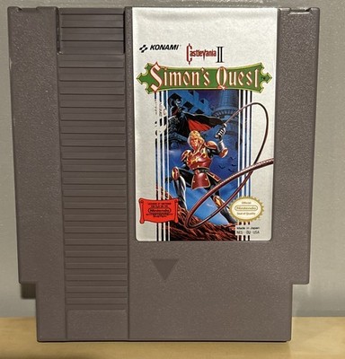Castlevania 2 II Simons Quest - Nintendo NES - REV-A