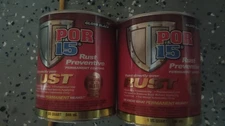 Por 15 45004 Rust Preventive Paint Permanent Coating Gloss Black 2 Quart Cans