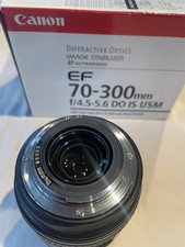 canon ef 70-300mm f/4.5-5.6 do is  usm lens (Mint)