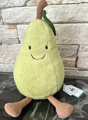Original Jellycat Amuseable Pear - Große Birne Soft Toy  Sold Out Neu..
