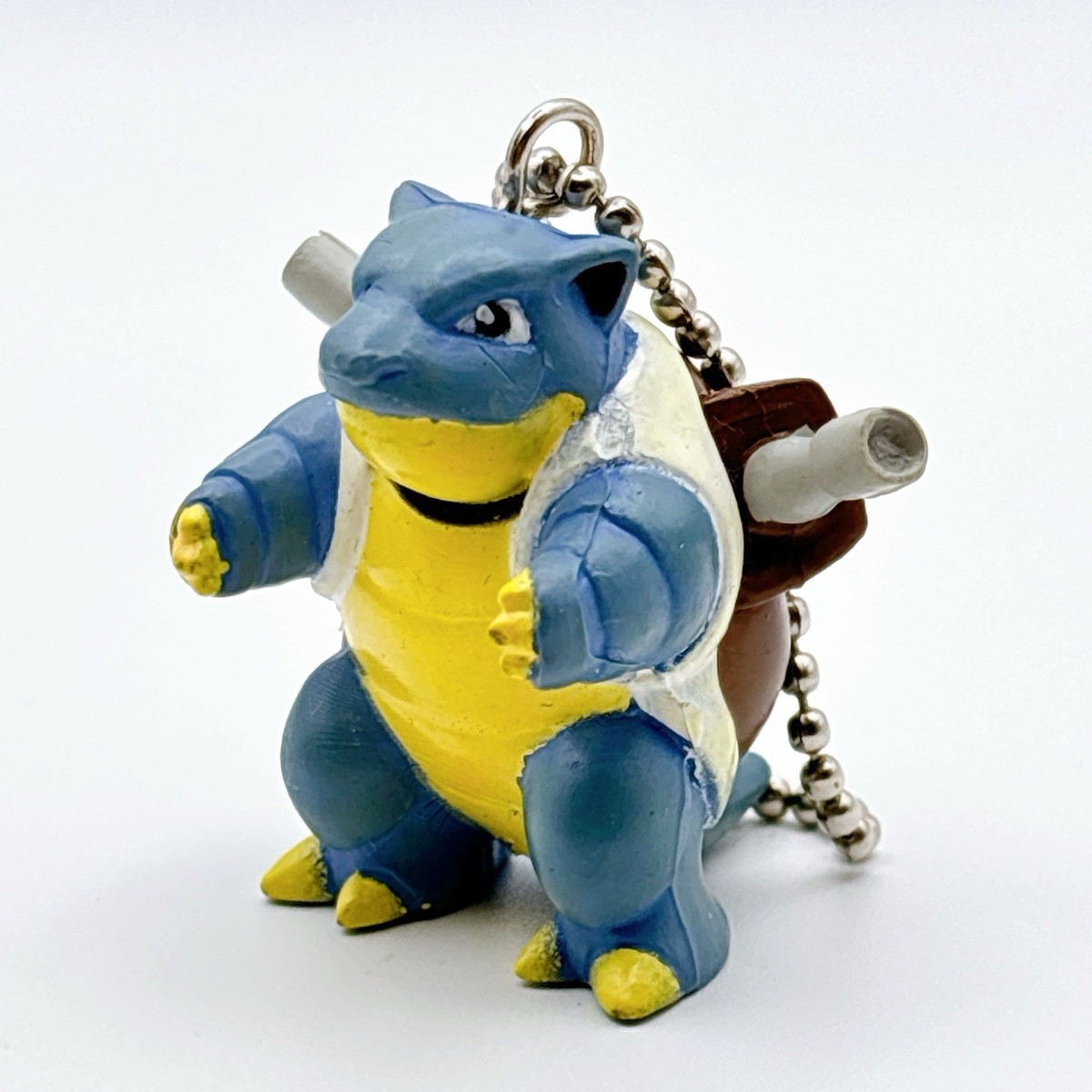 Pokemon Blastoise Min Figure Keychain Vintage Retro Rare Japan