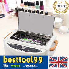 500W Hot Air Sterilizer High Temperature Nail Tool Sterilizer with Timer UK