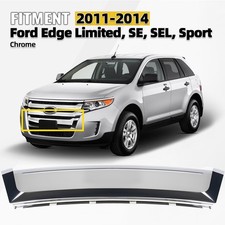 Front Lower Grille Frame Molding For 2011 2012 2013 2014 Ford Edge Chrome