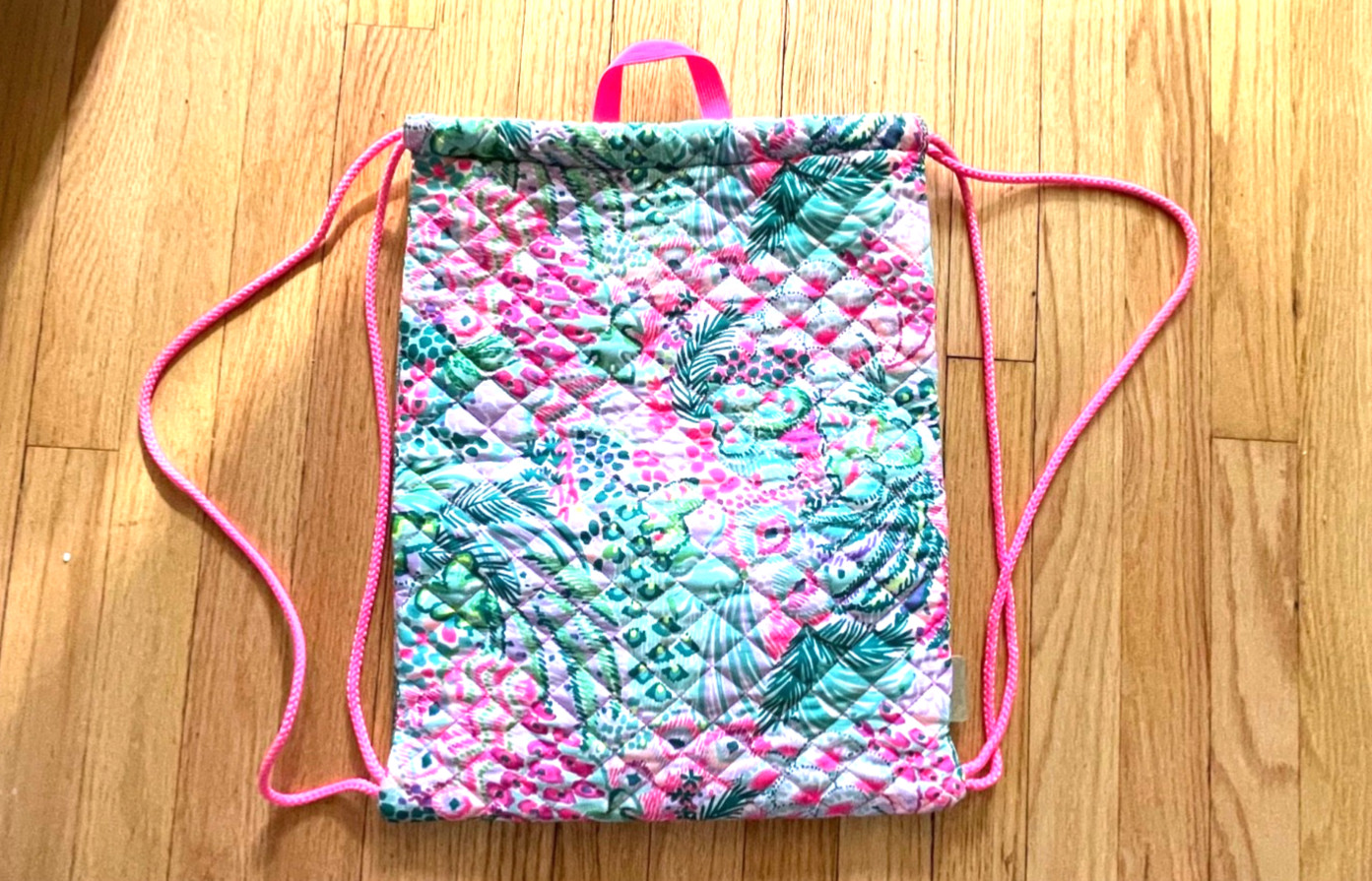 Lilly Pulitzer Banana Split BACKPACK Quilted Work… - image 3