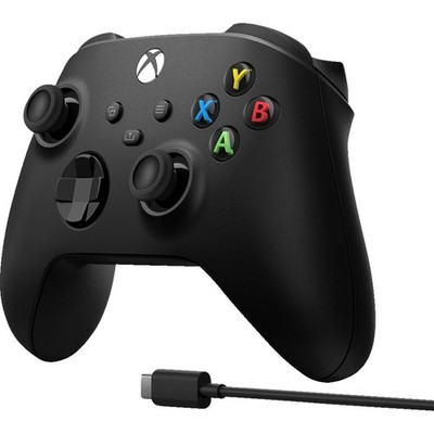 Microsoft Wireless Controller + USB C Kabel Wireless Controller Schwarz