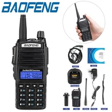 Baofeng UV-82 VHF/UHF Dual Band 1800mAh Two-way Radio Walkie Talkie + Earpiece