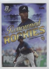2019 Bowman Platinum Purple Refractor 88/250 Touki Toussaint #RR-17 06m0