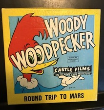 Vintage Woody Woodpecker Round Trip To Mars 8mm Castle Films