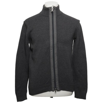 Armani Exchange, Strickjacke, Herren, Größe: M, Grau, Einfarbig #eE5