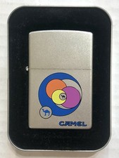 Zippo Camel Pool Balls. Z521. Brush Chrome. New.