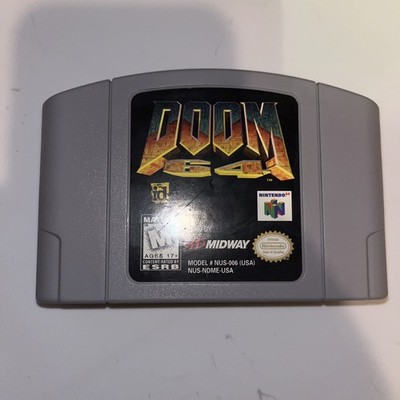 Doom 64 Nintendo 64 N64 Authentic Cartridge Tested | eBay