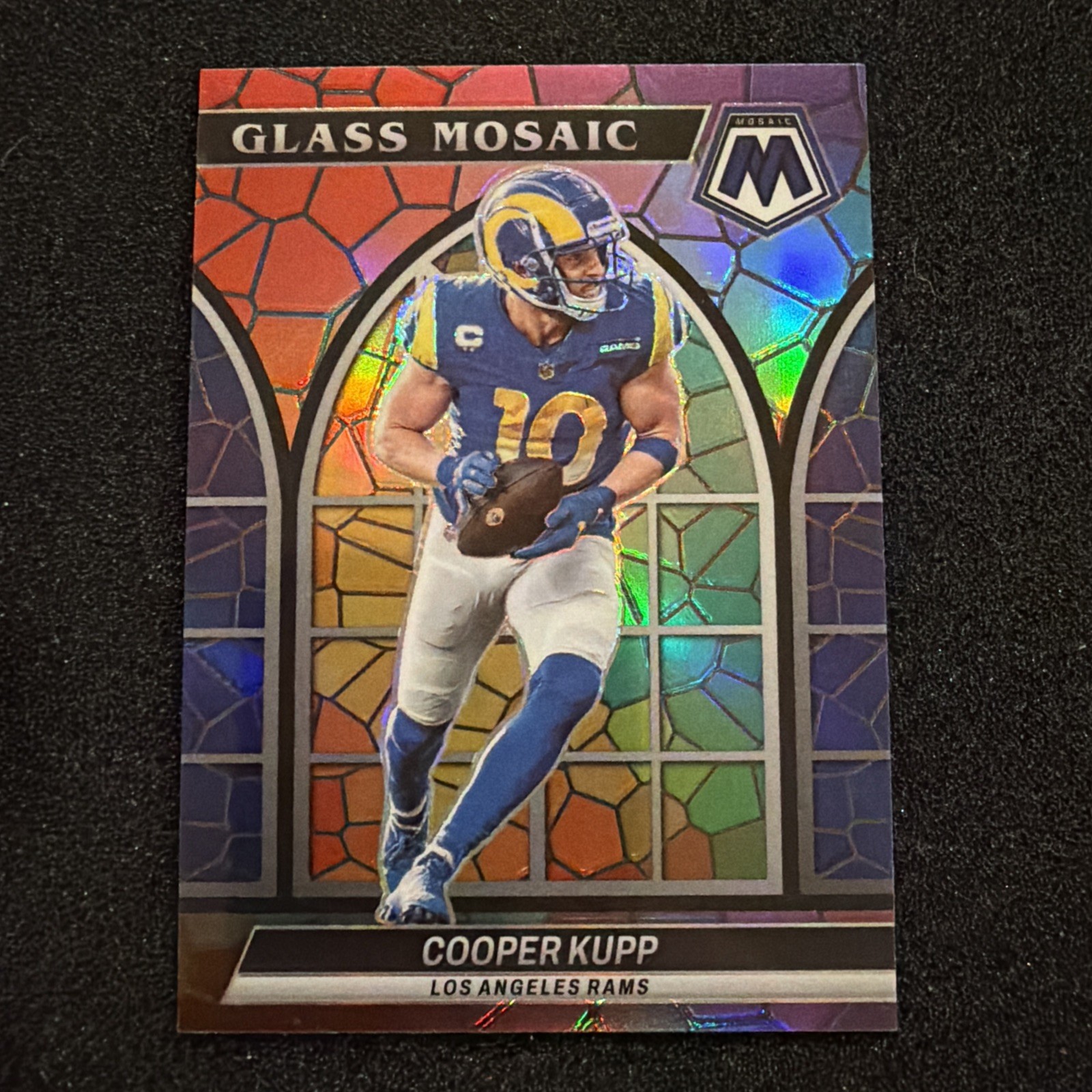 2022 Cooper Kupp Stained Glass Mosaic Case Hit SSP Los Angeles Rams