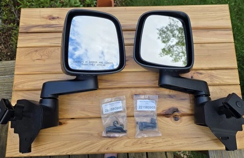 21-25 Jeep Wrangler/Gladiator No Door Exterior Mirror Package 68528773AA 