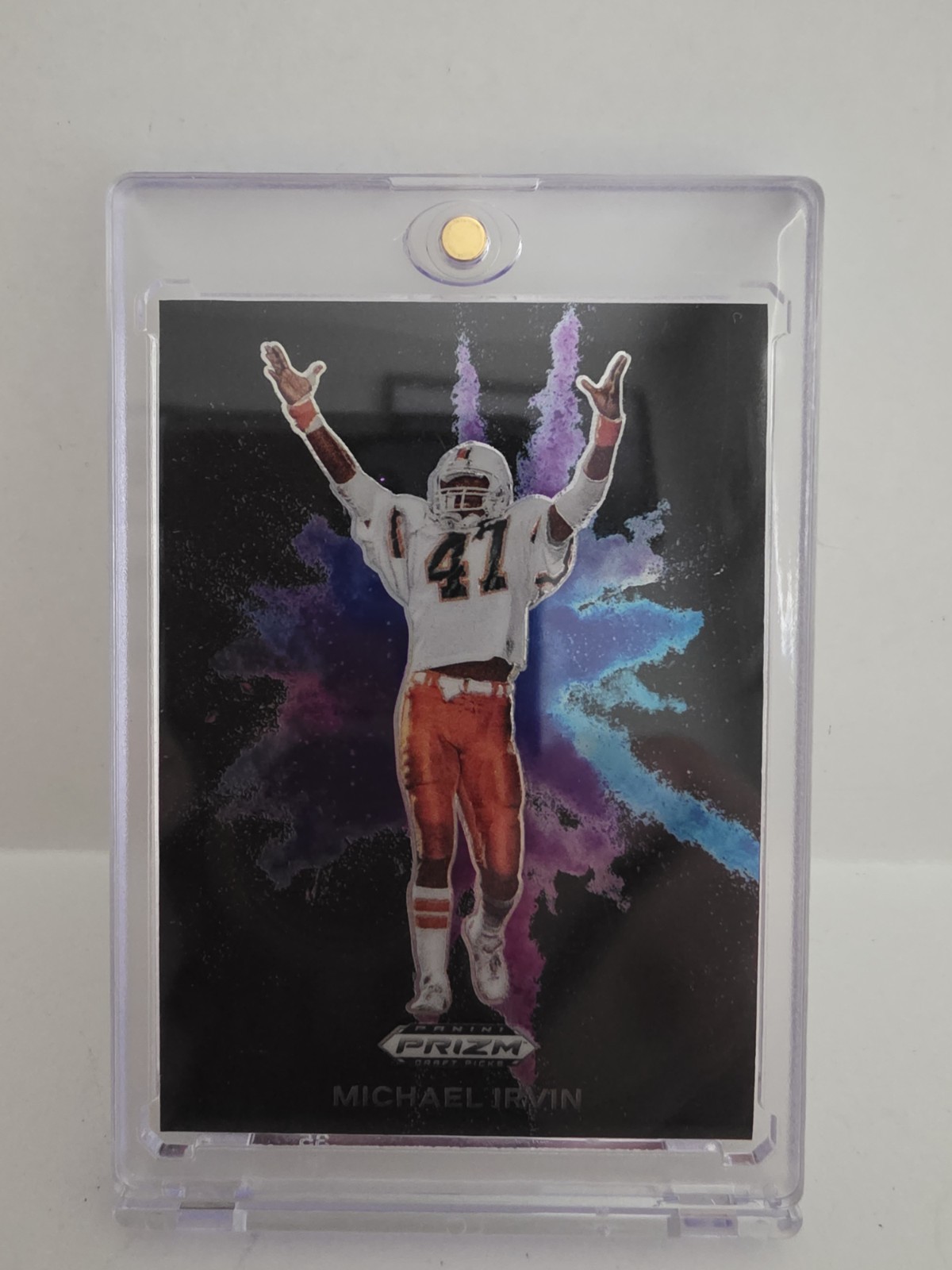 2024 Panini Prizm Draft Picks - Black Color Blast Michael Irvin #CB-26