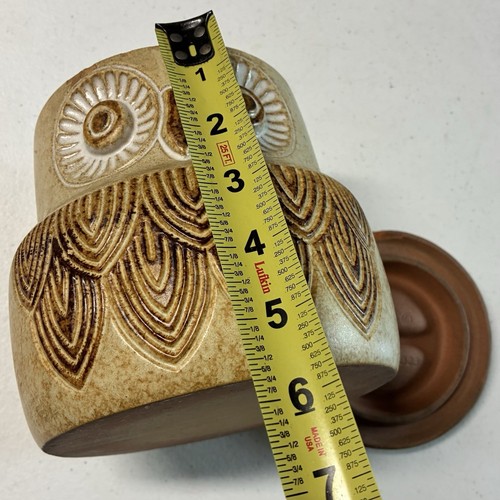 Vintage “Pottery Craft” Owl Canister MCM Mid-Century Cookie Jar Vtg Home - 第 5/16 張圖片