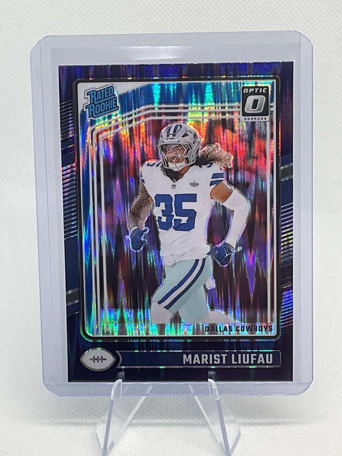 Marist Liufau Panini Donruss Optic #273 Purple Shock