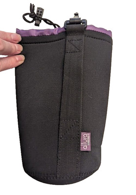 Altura Photo Camera Lens Bag Cover Neoprene Velvet Clip Belt Loop 9'' x 5''