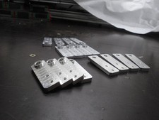 STEG K Series K2.01 K2.02 K2.03 K2.04 K4.01 K4.02 set staffe alluminio CNC