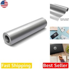 Gloss Silver Metallic Craft Vinyl 12" x 300ft Master Roll - Permanent Adhesive
