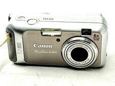 Canon PowerShot A460 Digital Camera 5.0MP, Purple - Tested, Working, Near Mint
