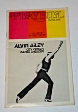 PLAYBILL - Alvin Ailey City Center Dance Theater , May  1973  55 Street Theatre