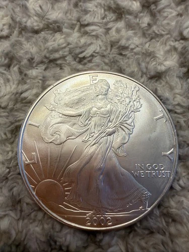 2002 1 oz Silver American Eagle (Brilliant Uncirculated)