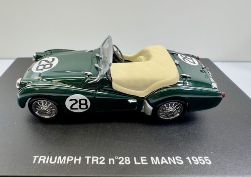De colección Eagle's Race Triumph TR2 #28 Le Mans 1955 1:43 impecable nuevo en caja - Imagen 11 de 19