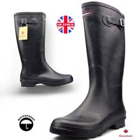 Ladies Womens Wellies Wellington Rain Boots Waterproof Snow Shoes Winter UK NEW