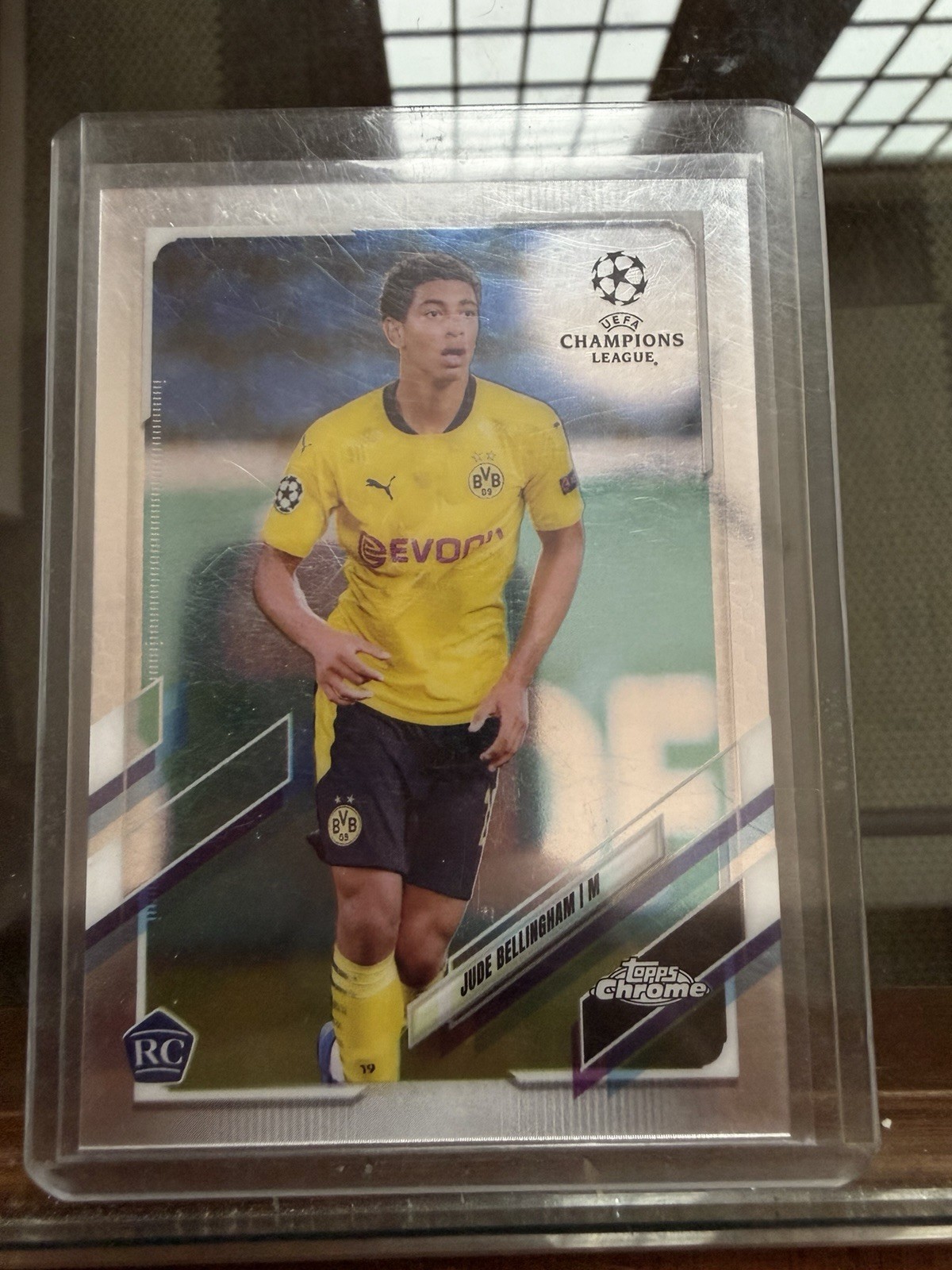 2020-21 Topps Chrome UCL - Jude Bellingham #68 Refractor (RC)