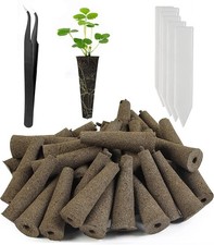 100 Pack Grow Sponges, Replacement Root Growth Sponges Seed Pods Compatible w... 0.24 per gallon