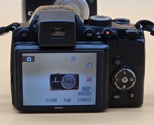 Nikon Coolpix P100 10.3MP 26X optical zoom Digital Camera. Black. No Charger. - Picture 5 of 13