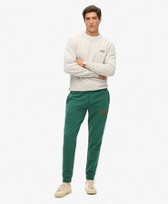 Image of Superdry Mens Classic Vintage Logo Graphic Jogger