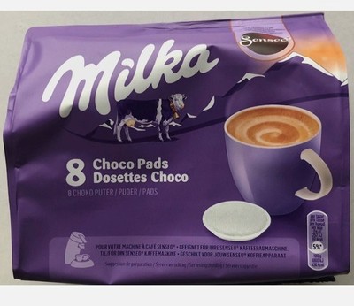 Senseo Milka Choco Pads 8 Kaffeepads 112g Packung