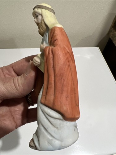 Vintage R.O.C Porcelain Nativity REPLACEMENT 3 Wisemen and Shepherd Christmas - Picture 16 of 20