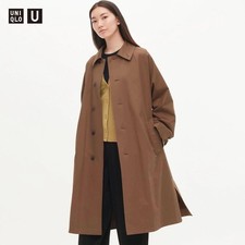 UNIQLO U x Lemaire Gabardine Balmacaan Coat - Brown Size L / US M New with Tags