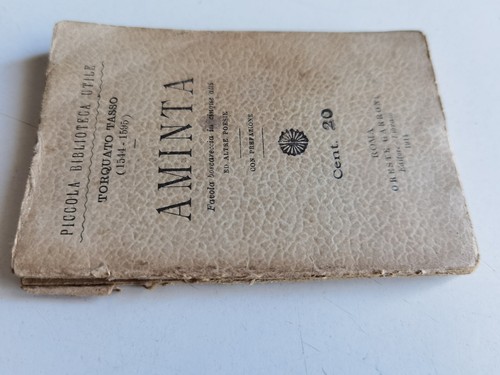 1914 - TORQUATO TASSO - AMINTA - MINILIBRO - Picture 2 of 5