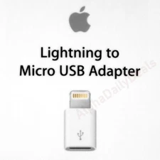 Genuine OEM Apple Lightning to Micro USB Adapter A1477